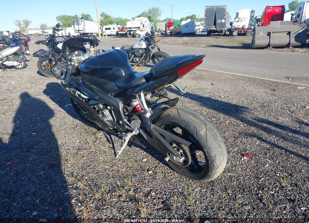 2007 YAMAHA YZFR6 L VIN: JYARJ12E97A015616