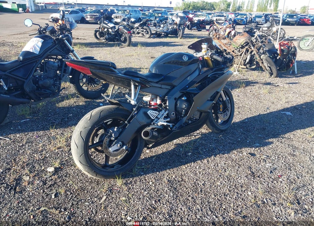 2007 YAMAHA YZFR6 L VIN: JYARJ12E97A015616