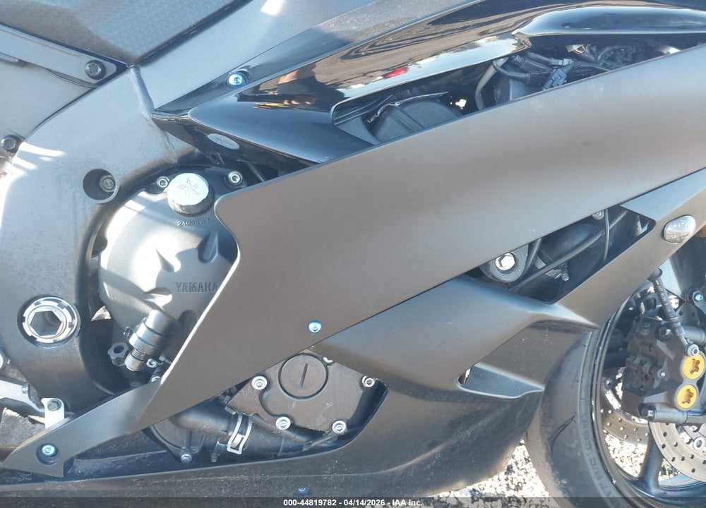 2007 YAMAHA YZFR6 L VIN: JYARJ12E97A015616