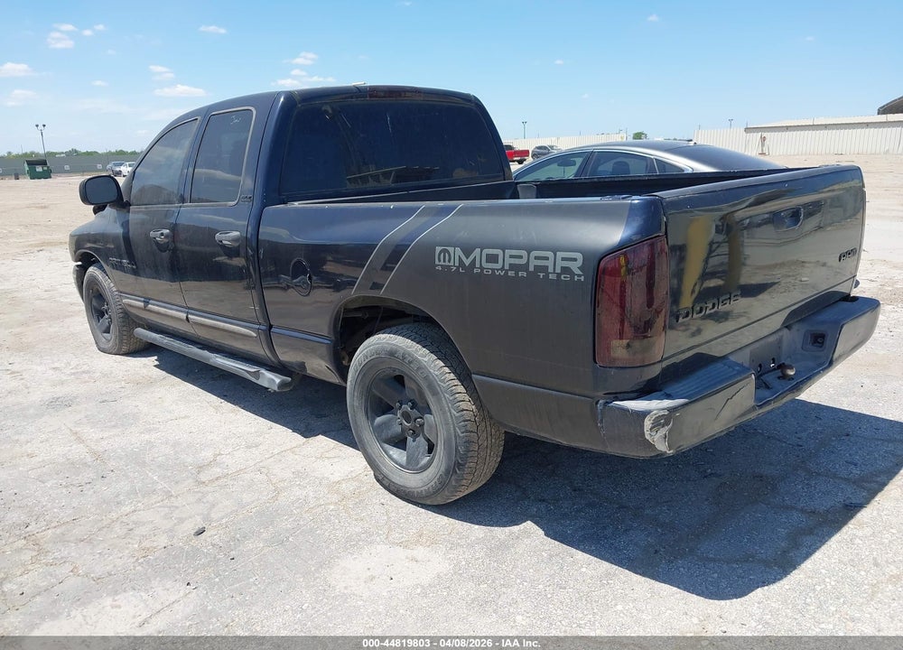 2002 DODGE RAM 1500 ST VIN: 3D7HA18N32G167284