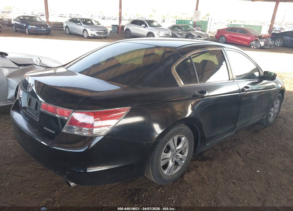 2011 HONDA ACCORD 2.4 SE VIN: 1HGCP2F68BA152560
