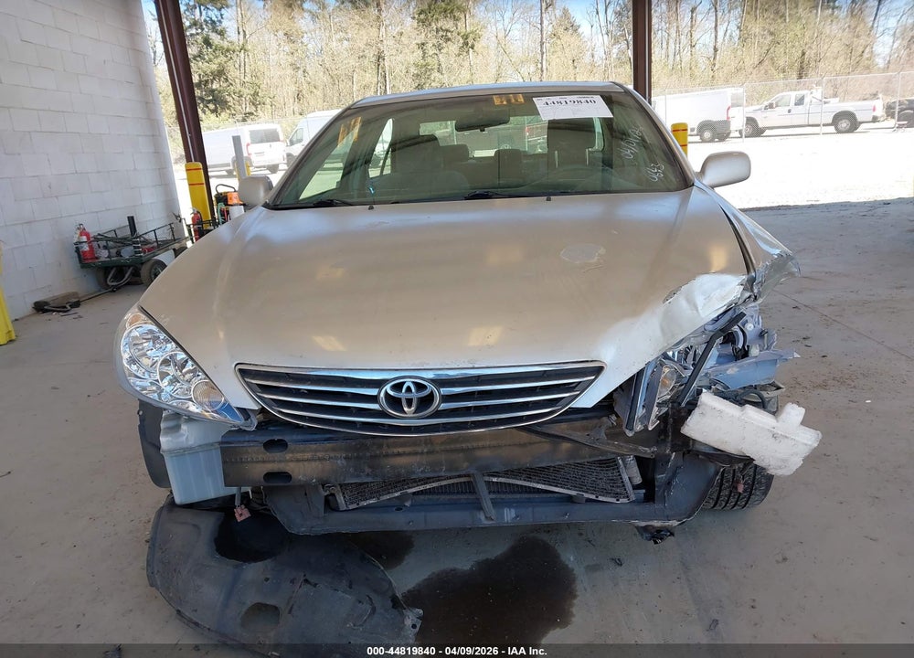 2005 TOYOTA CAMRY LE VIN: 4T1BE30K75U590643