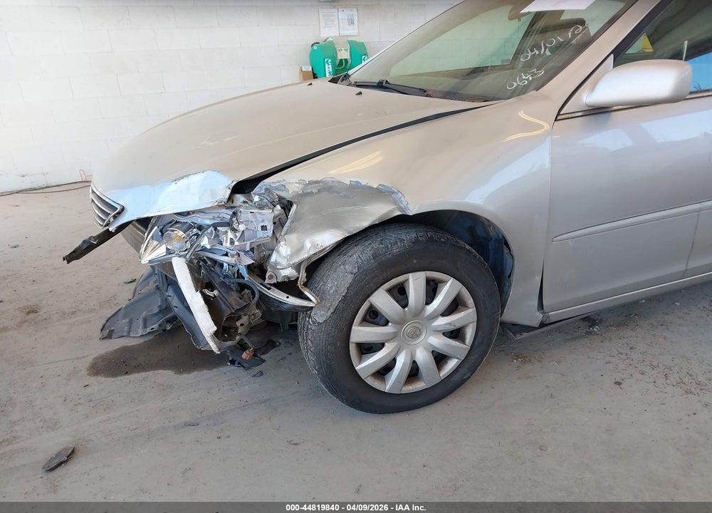 2005 TOYOTA CAMRY LE VIN: 4T1BE30K75U590643