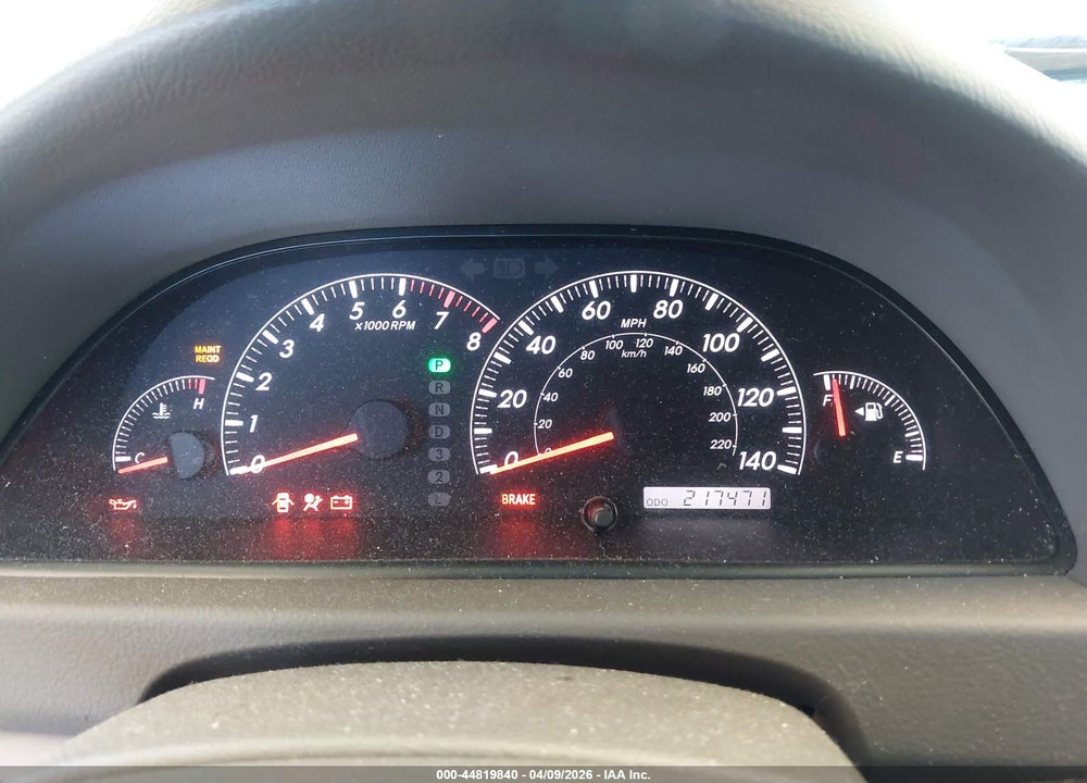 2005 TOYOTA CAMRY LE VIN: 4T1BE30K75U590643