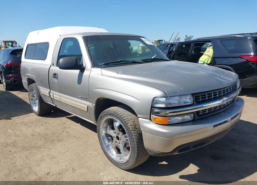 2002 CHEVROLET SILVERADO 1500 LS VIN: 1GCEC14V42Z158722