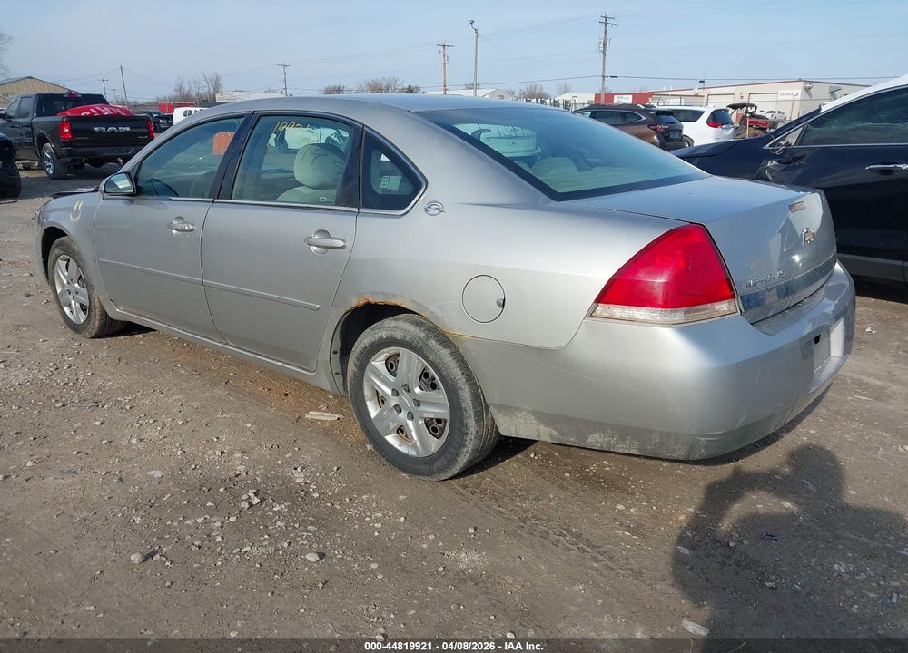 2006 CHEVROLET IMPALA LS VIN: 2G1WB55K069251457