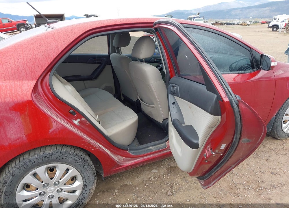 2010 KIA FORTE EX VIN: KNAFU4A22A5205231
