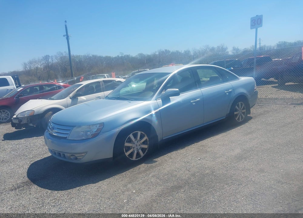 2008 FORD TAURUS SEL VIN: 1FAHP24W68G145738