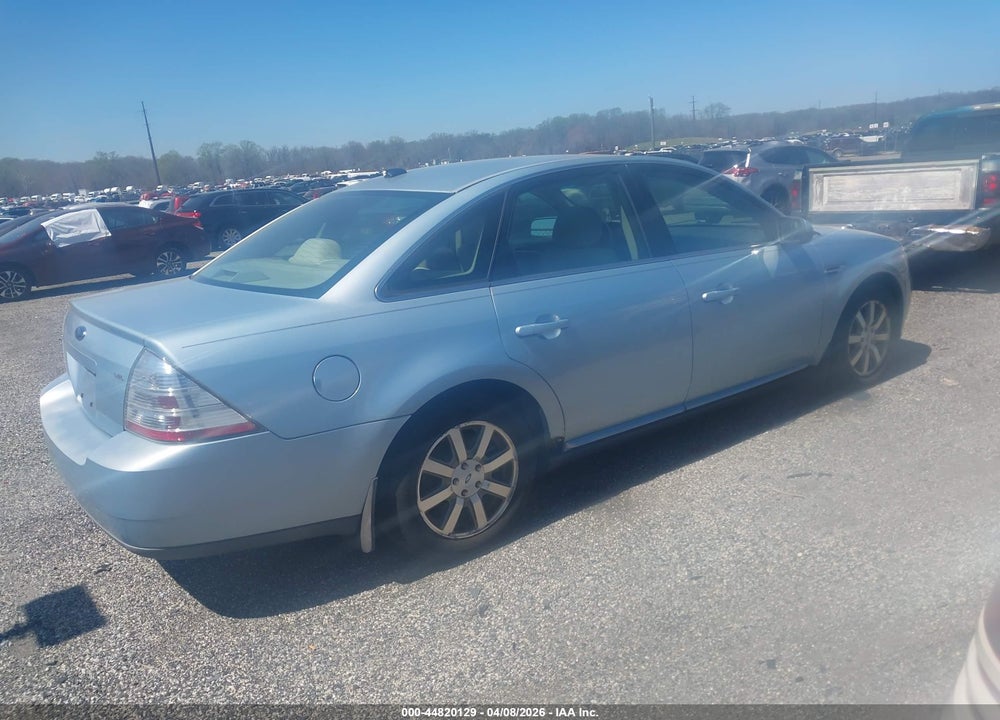 2008 FORD TAURUS SEL VIN: 1FAHP24W68G145738
