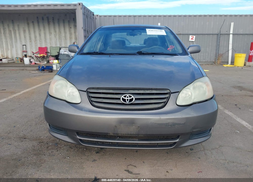 2003 TOYOTA COROLLA LE VIN: 1NXBR38E73Z133704