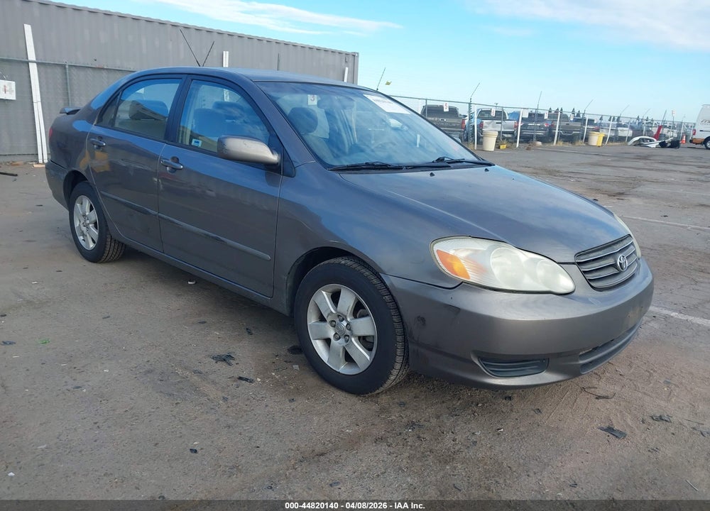 2003 TOYOTA COROLLA LE VIN: 1NXBR38E73Z133704