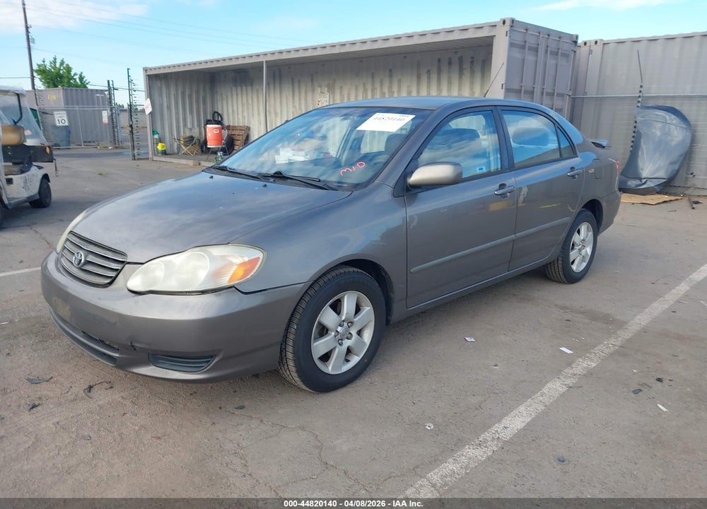 2003 TOYOTA COROLLA LE VIN: 1NXBR38E73Z133704