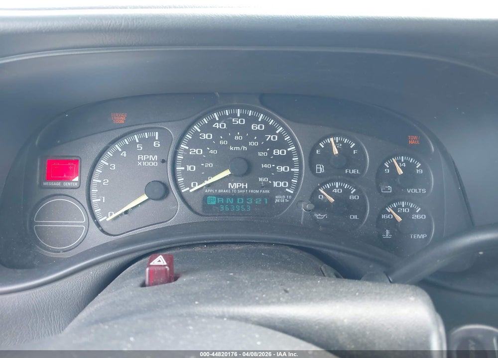 2001 CHEVROLET SUBURBAN 1500 LS VIN: 3GNFK16T71G242980
