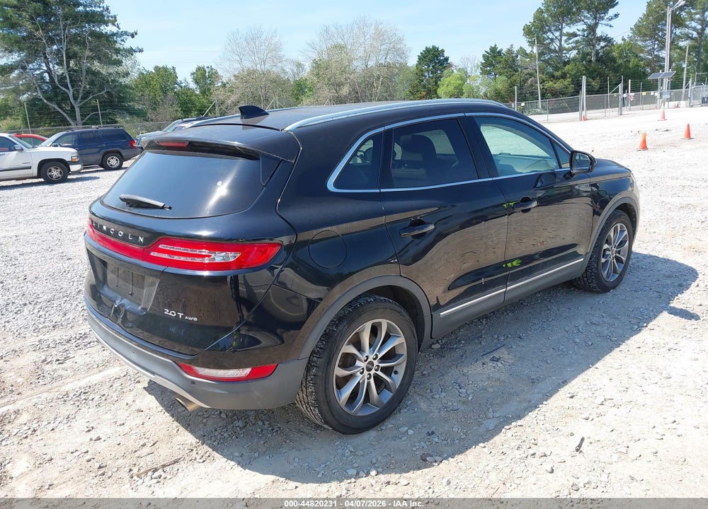 2017 LINCOLN MKC SELECT VIN: 5LMCJ2D9XHUL30837