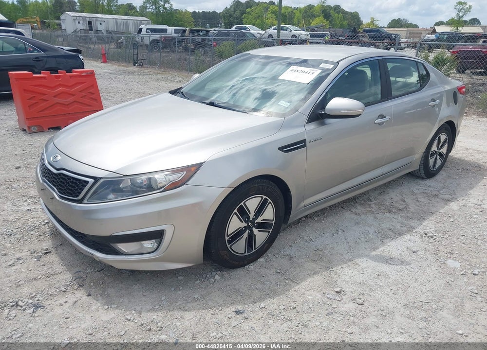 2013 KIA OPTIMA HYBRID LX VIN: KNAGM4AD6D5055294