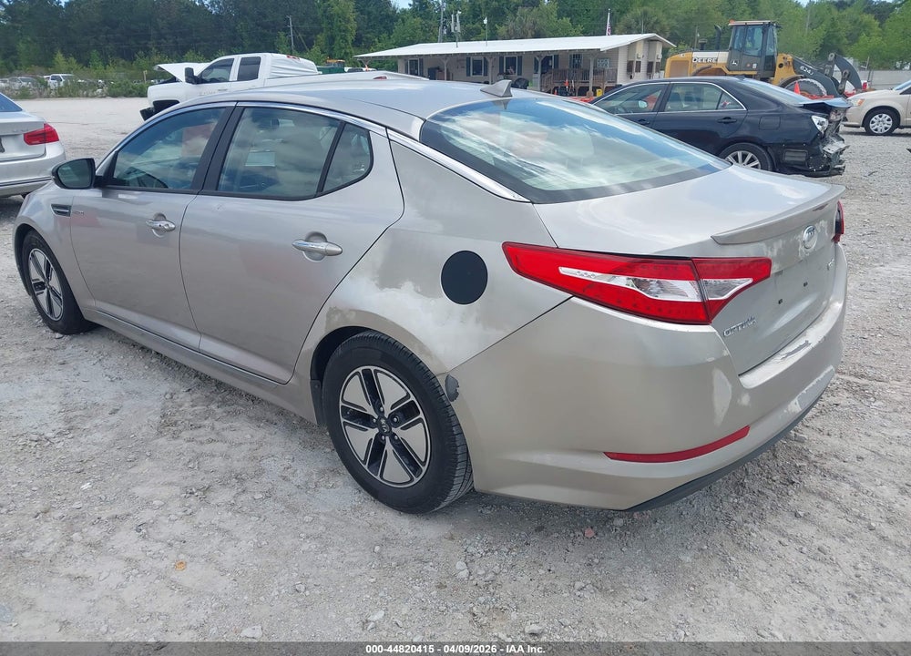 2013 KIA OPTIMA HYBRID LX VIN: KNAGM4AD6D5055294