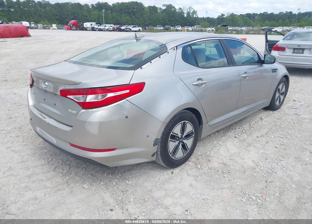 2013 KIA OPTIMA HYBRID LX VIN: KNAGM4AD6D5055294