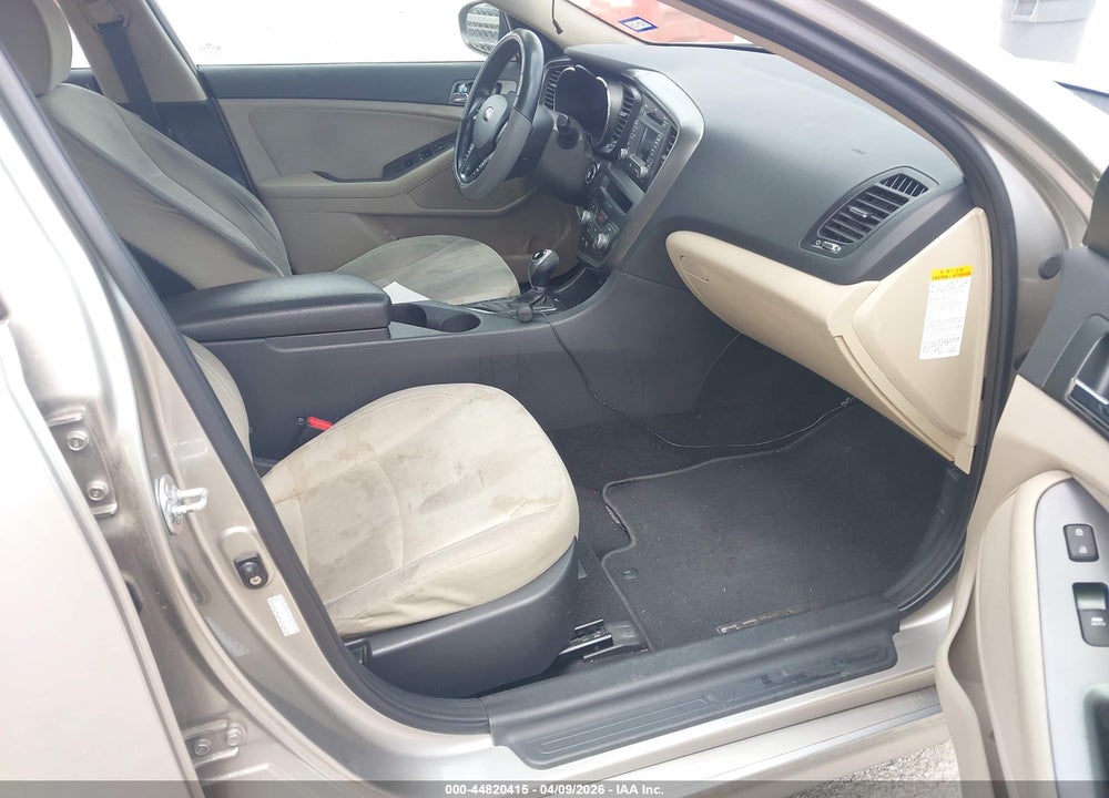 2013 KIA OPTIMA HYBRID LX VIN: KNAGM4AD6D5055294