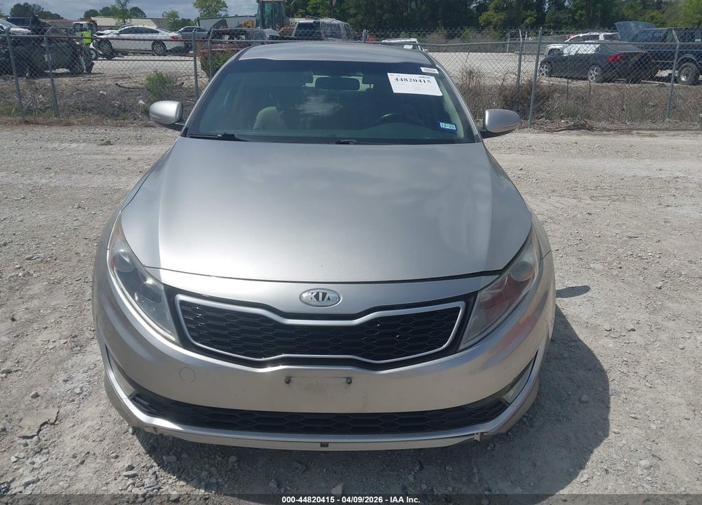 2013 KIA OPTIMA HYBRID LX VIN: KNAGM4AD6D5055294
