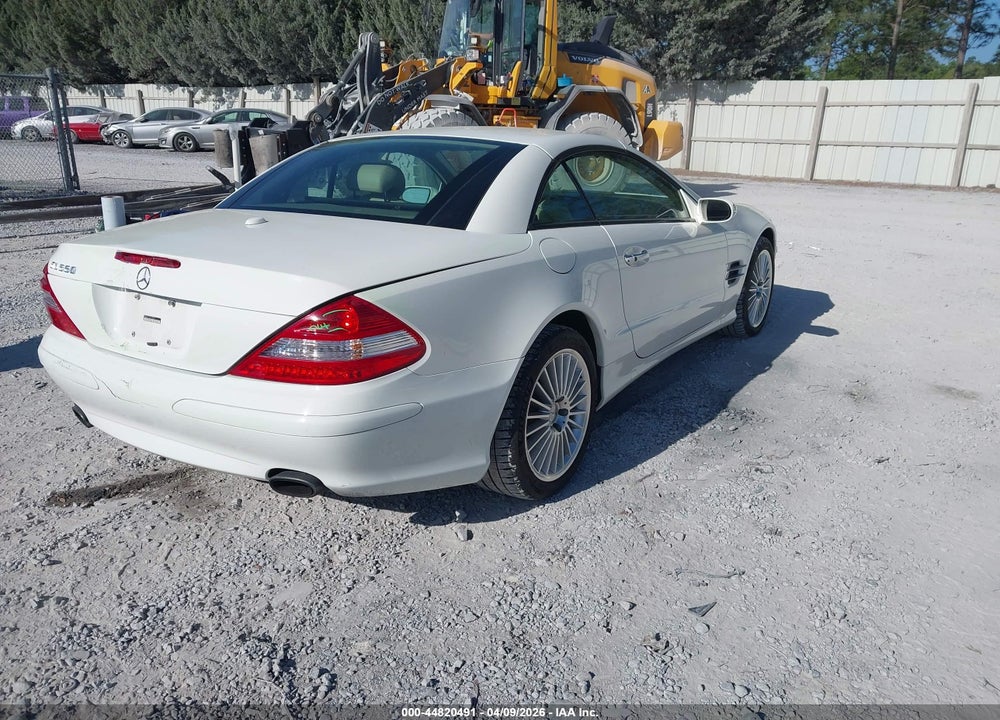 2007 MERCEDES-BENZ SL 550 VIN: WDBSK71F37F128706