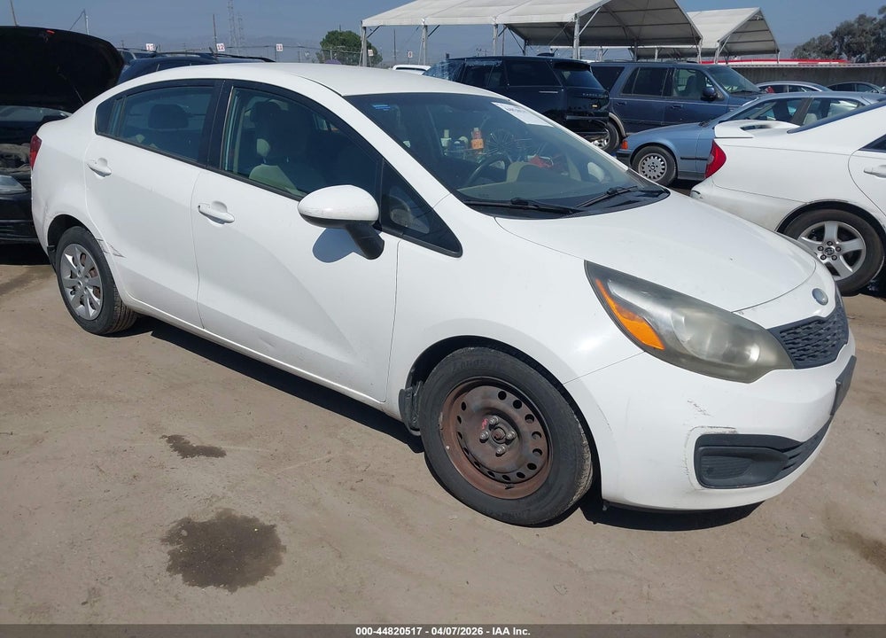 2013 KIA RIO LX VIN: KNADM4A35D6195695