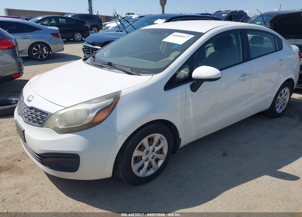 2013 KIA RIO LX VIN: KNADM4A35D6195695