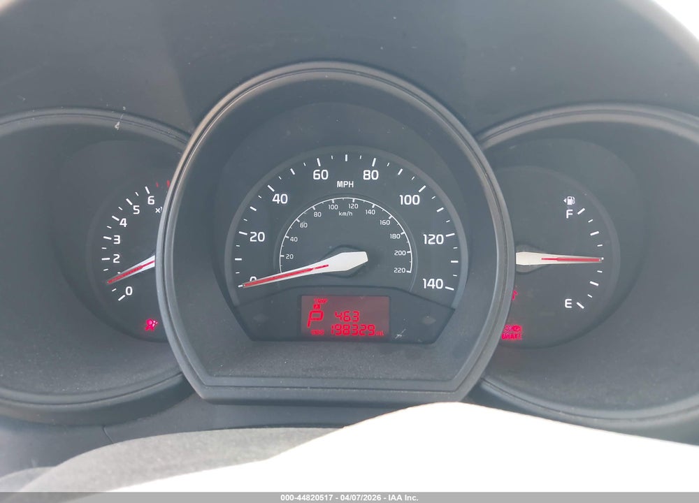 2013 KIA RIO LX VIN: KNADM4A35D6195695