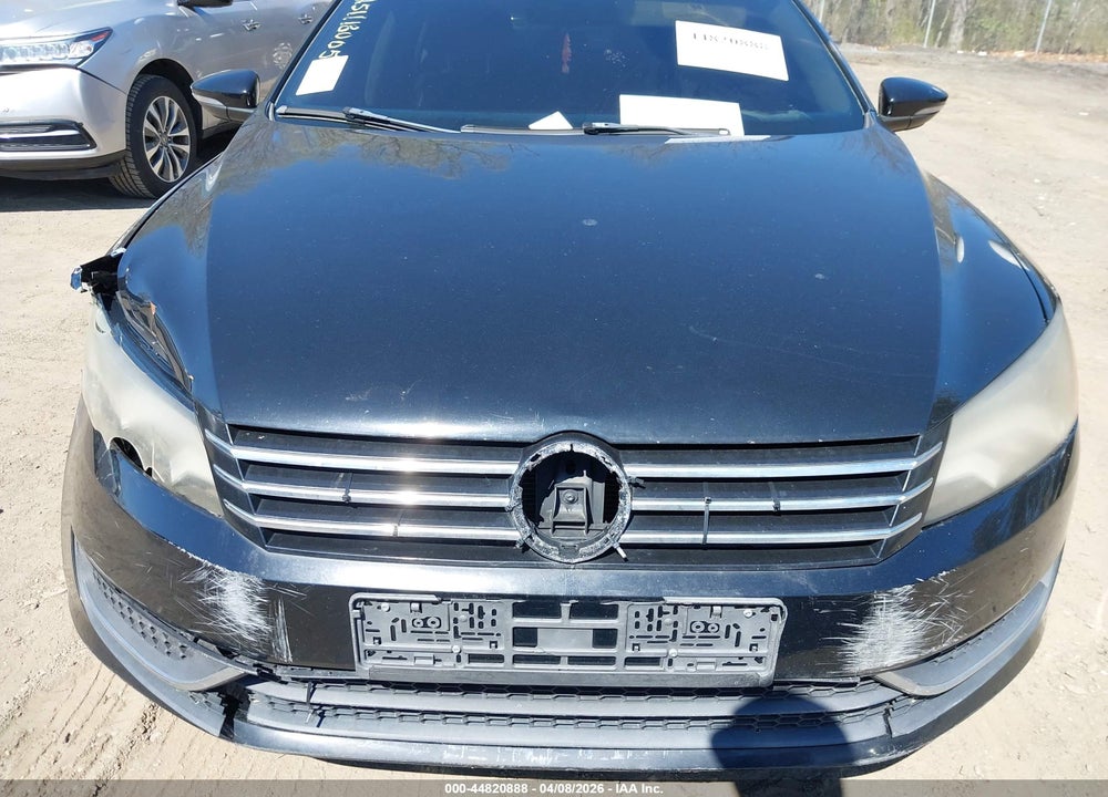 2012 VOLKSWAGEN PASSAT 2.5L SE VIN: 1VWBP7A36CC014135