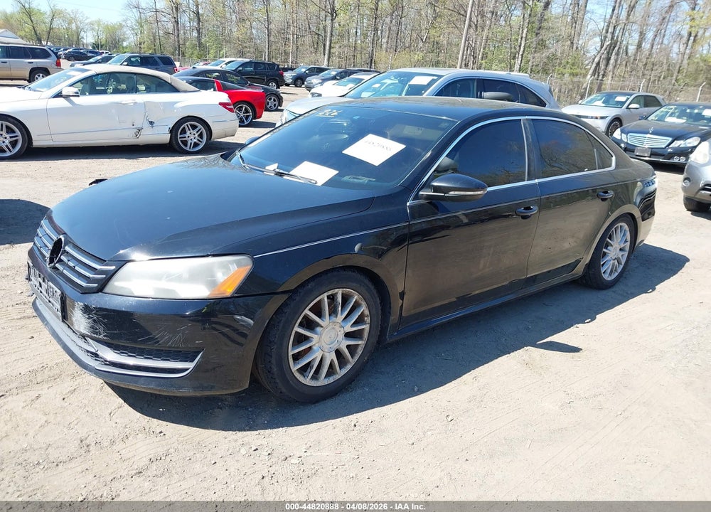 2012 VOLKSWAGEN PASSAT 2.5L SE VIN: 1VWBP7A36CC014135