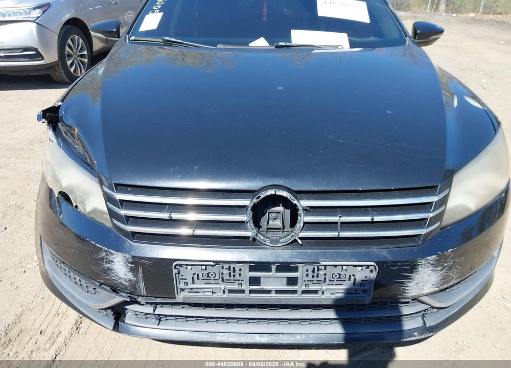2012 VOLKSWAGEN PASSAT 2.5L SE VIN: 1VWBP7A36CC014135