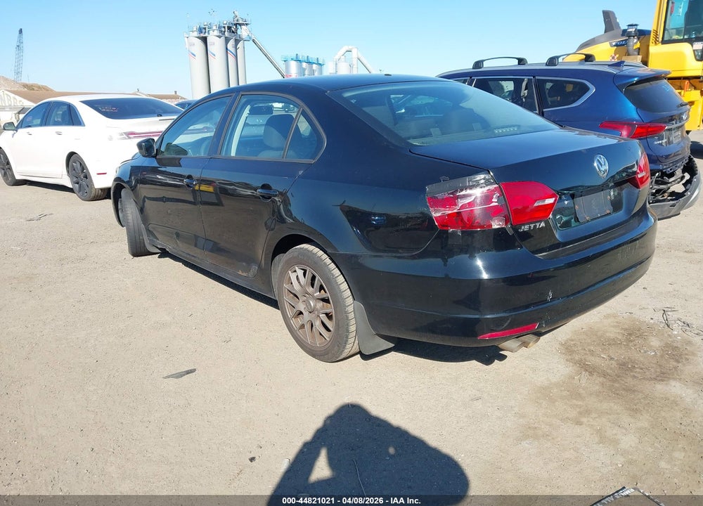 2012 VOLKSWAGEN JETTA 2.0L S VIN: 3VW1K7AJ2CM387258