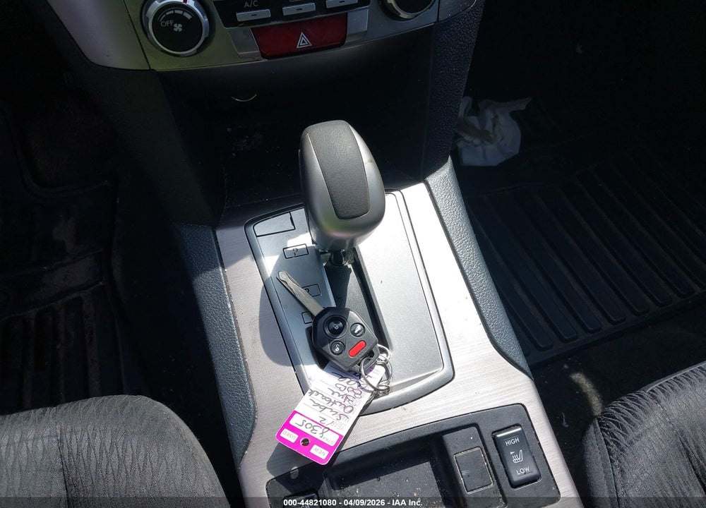 2012 SUBARU OUTBACK 2.5I PREMIUM VIN: 4S4BRBCC1C3295172