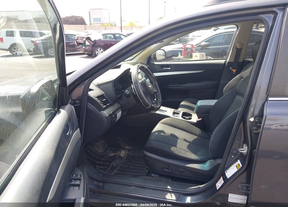 2012 SUBARU OUTBACK 2.5I PREMIUM VIN: 4S4BRBCC1C3295172
