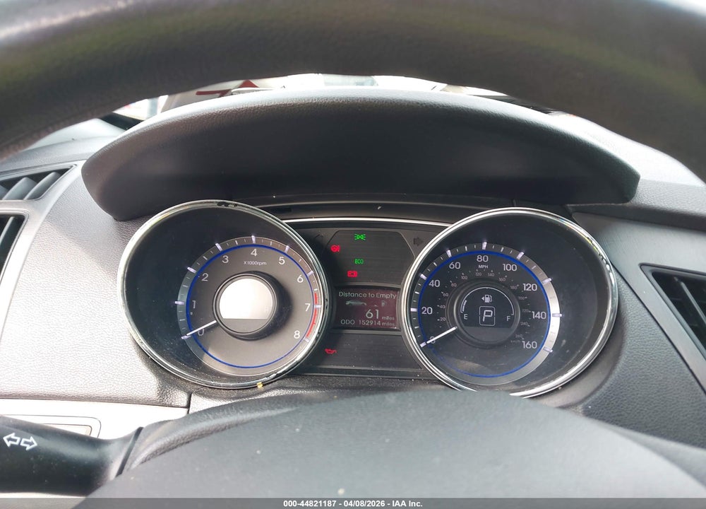 2014 HYUNDAI SONATA GLS VIN: 5NPEB4AC9EH923670