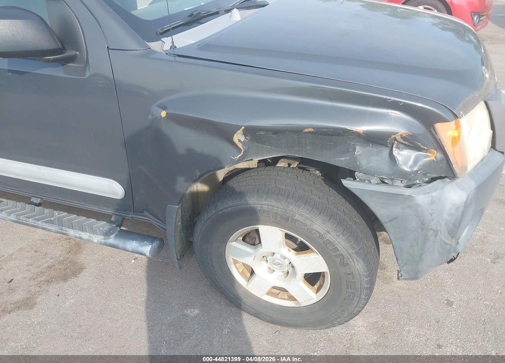 2006 NISSAN XTERRA S VIN: 5N1AN08W36C515608