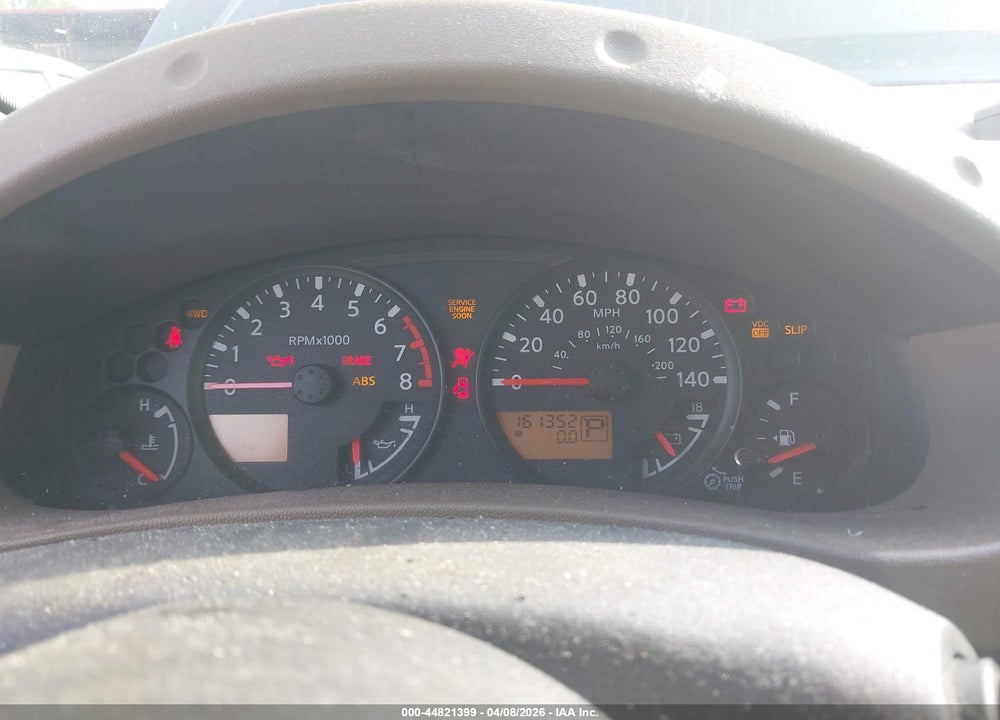 2006 NISSAN XTERRA S VIN: 5N1AN08W36C515608
