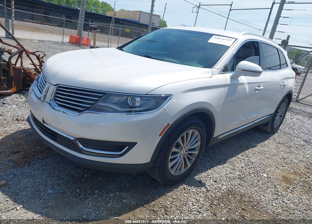 2017 LINCOLN MKX SELECT VIN: 2LMPJ6KR8HBL33891