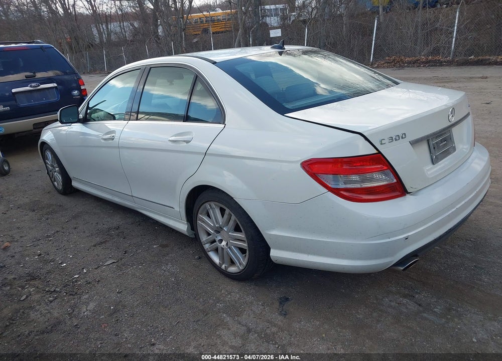 2008 MERCEDES-BENZ C CLASS VIN: WDDGF81X58F195373