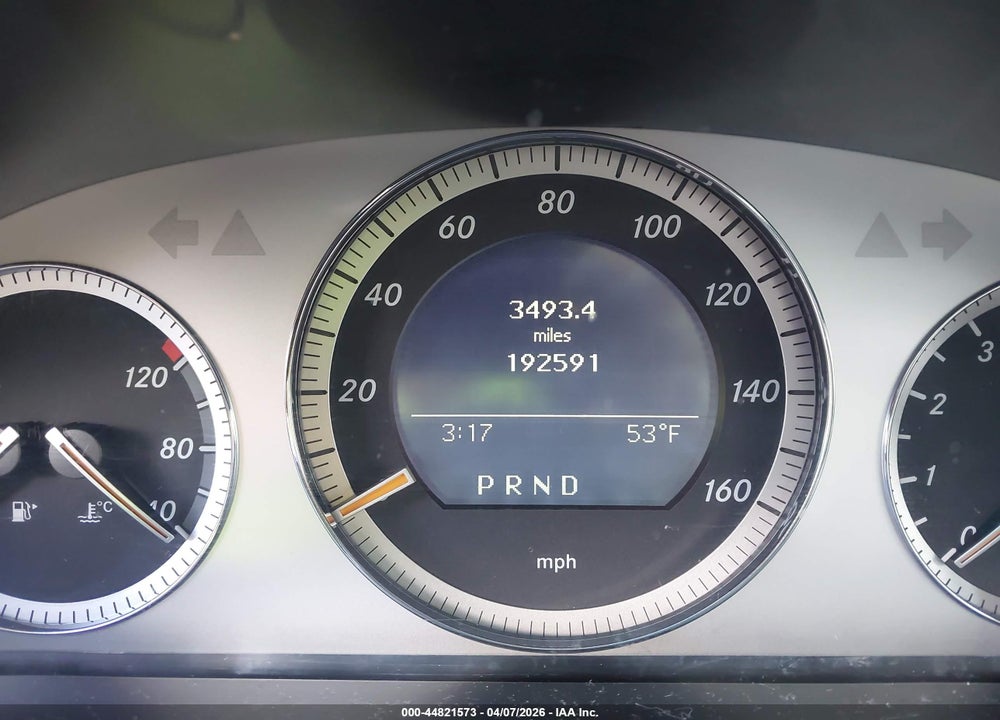 2008 MERCEDES-BENZ C CLASS VIN: WDDGF81X58F195373