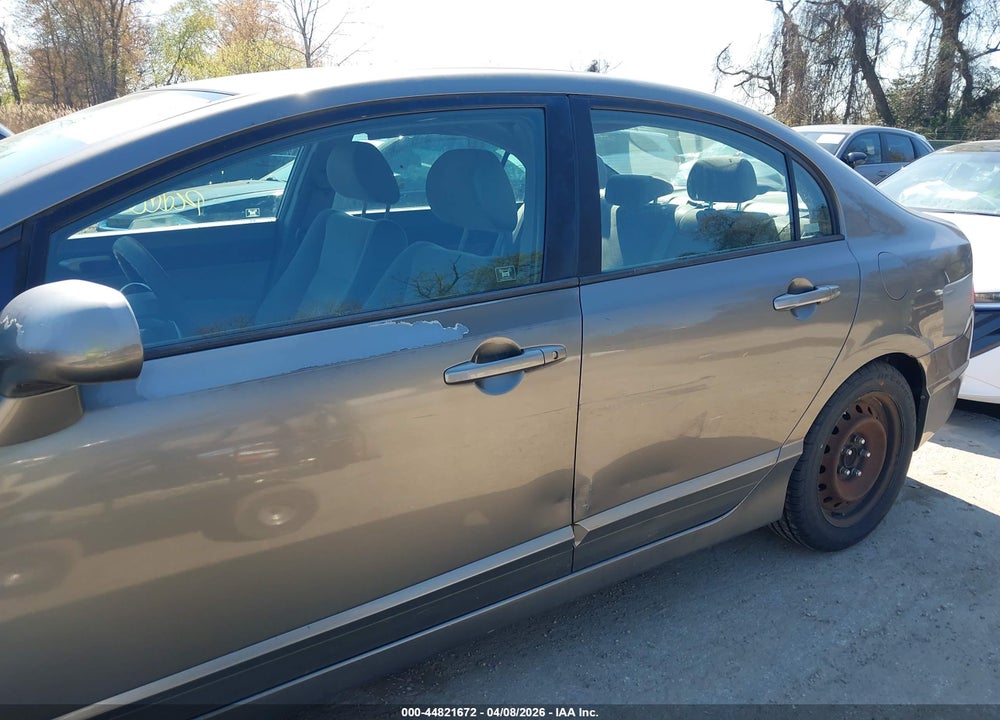 2007 HONDA CIVIC LX VIN: 1HGFA15517L000262