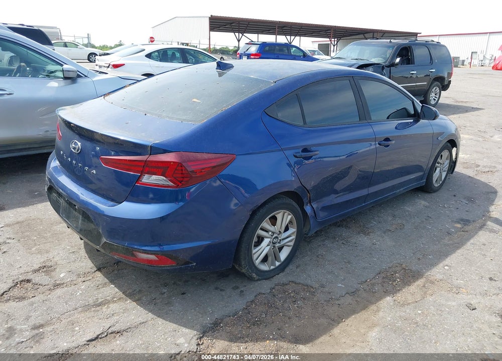 2019 HYUNDAI ELANTRA SEL VIN: 5NPD84LF2KH461224