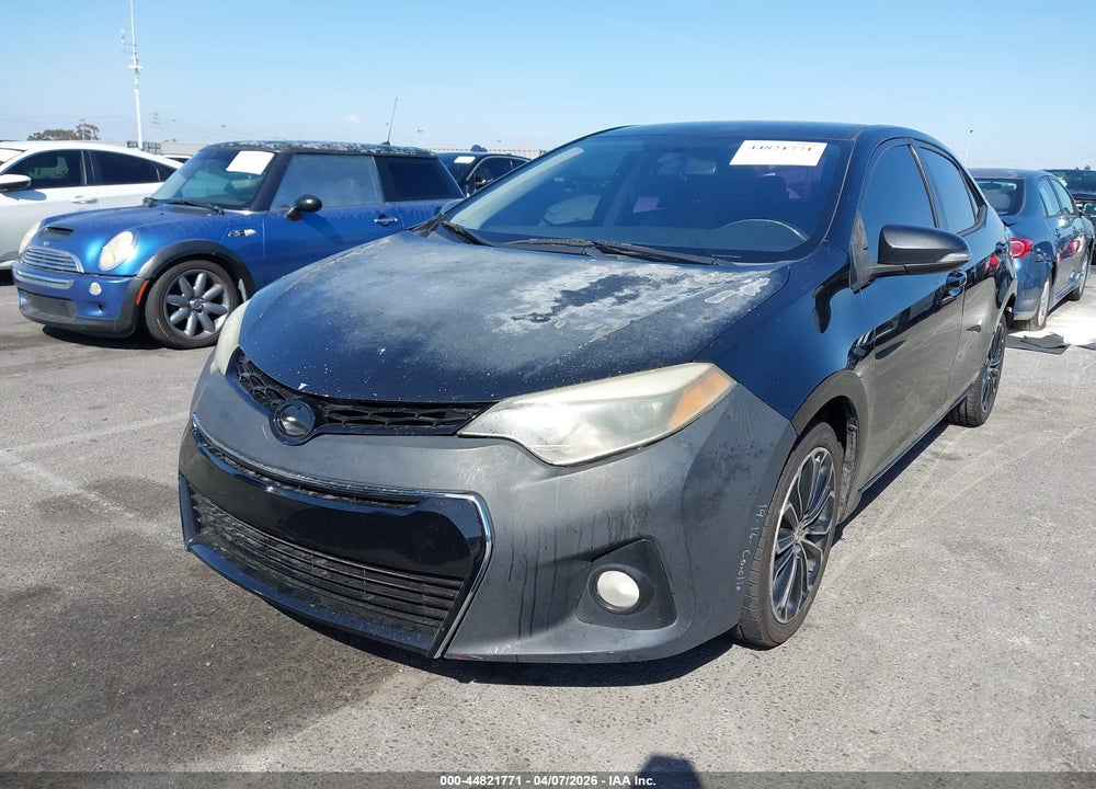 2015 TOYOTA COROLLA S PLUS VIN: 5YFBURHE1FP257958