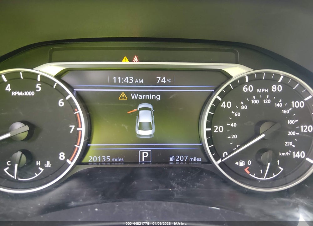 2025 NISSAN ALTIMA SV FWD VIN: 1N4BL4DV1SN390776