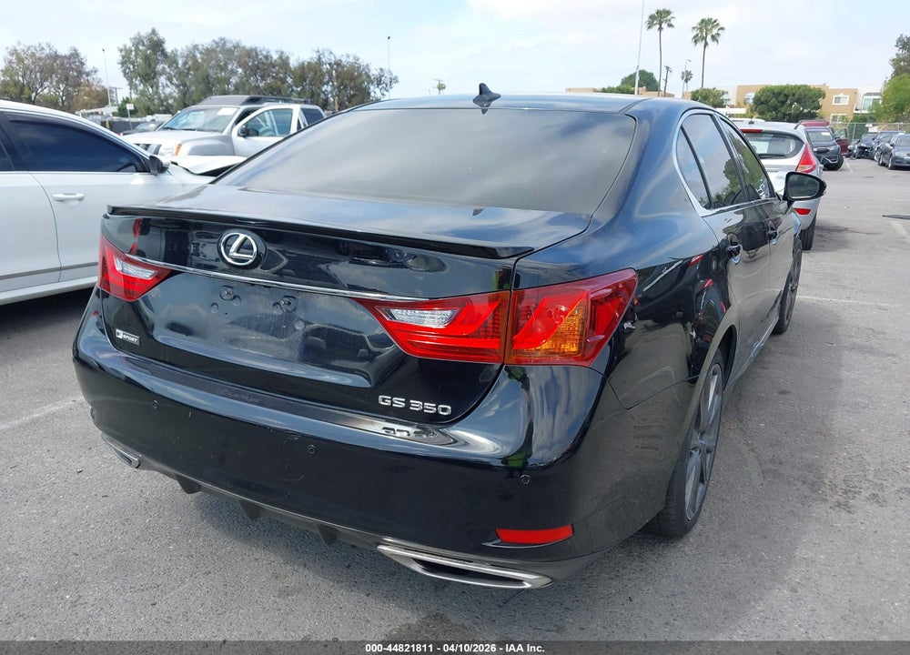 2013 LEXUS GS 350 VIN: JTHBE1BL5D5010456