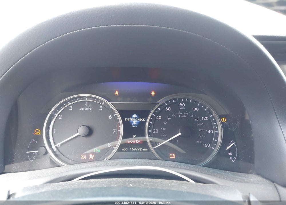 2013 LEXUS GS 350 VIN: JTHBE1BL5D5010456