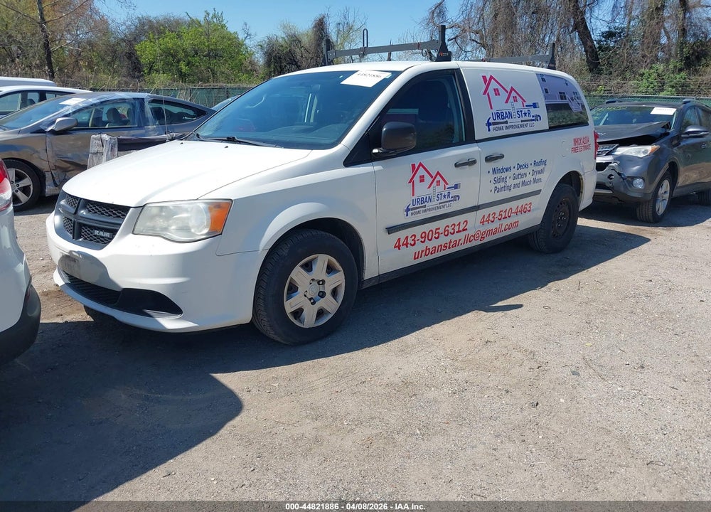 2012 RAM CARGO C/V VIN: 2C4RDGAG2CR281180