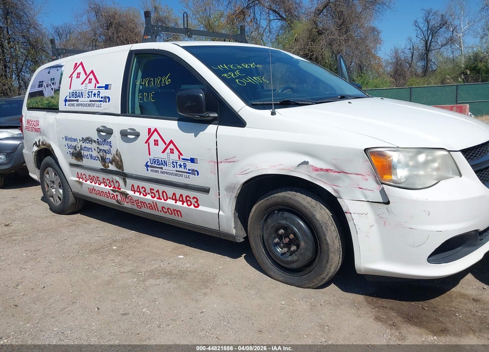 2012 RAM CARGO C/V VIN: 2C4RDGAG2CR281180