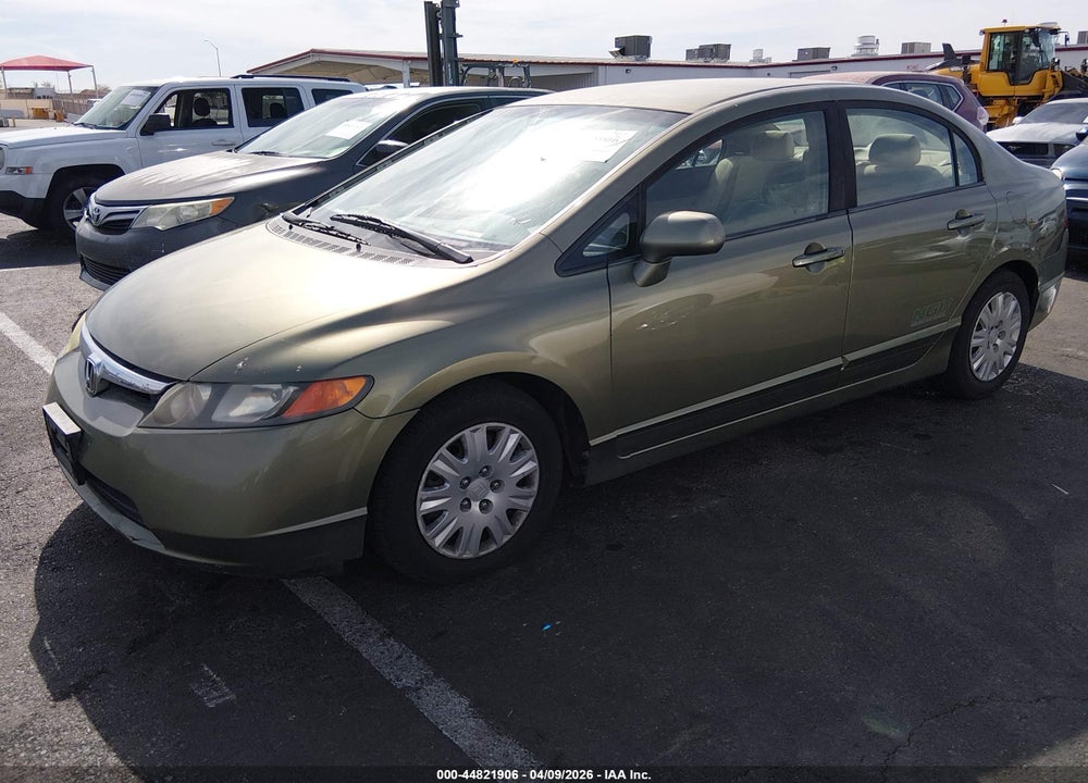 2008 HONDA CIVIC GX VIN: 1HGFA46518L001025