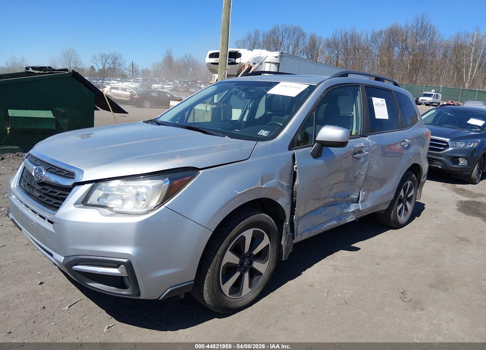 2018 SUBARU FORESTER 2.5I PREMIUM VIN: JF2SJAGC6JH512944