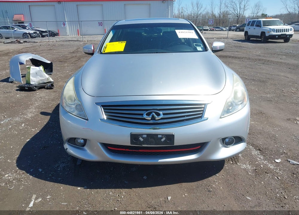 2013 INFINITI G37X VIN: JN1CV6AR4DM353941